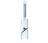Éminceur gourmet 28 cm acier inox 18/10 pour truffes, champignons, fruits & légu