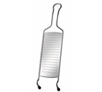 RÖSLE Râpe fine, râpe de qualité supérieure pour le parmesan, les épices, le citron, le chocolat ou le gingembre, avec une poignée en fil métallique et des pieds en silicone, acier inoxydable 18/10