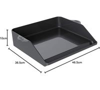 RÖSLE Plancha plaque de cuisson, 36,5 x 46,5 cm, pour ARTISO, VIDERO et MAGNUM
