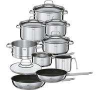 Rösle Set de casseroles Elegance – 10 pièces, Inox 18/10, Compatible avec l'induction