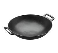 RÖSLE Wok VARIO, wok de qualité supérieure en fonte émaillée pour saisir à feu vif, pour la cuisine asiatique, utilisable sur les plaques de cuisson et au barbecue