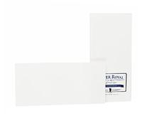 Rössler 2051831009 DL Royal papier vergé avec lot de carte - Blanc