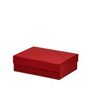 Rössler - Boîte cadeau avec couvercle 196 x 264 x 80 mm Rouge
