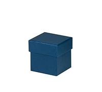 Rössler - Boîte cadeau avec couvercle 65 x 65 x 65 mm Bleu marine