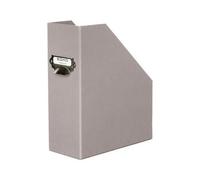 Rössler - Boîte Porte-Revues Petite Étiquette Taupe A4 - Marron