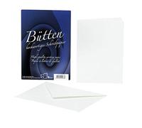 Rössler - Cartes papier à la main, 10 cartes, 10 enveloppes, blanc