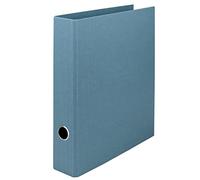 Rössler - Classeur S.O.H.O. DIN A4 étroit 32 x 28,5 x 6,5 cm Denim | Classeur à levier avec trou de préhension pour documents, dossiers et organisation de bureau