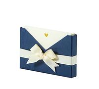Rössler Favourite Cards | Cartes avec enveloppe | Papier à lettres | 8 cartes vierges à personnaliser en DIN A6 | 8 enveloppes DIN C6 | 2,3 x 15,7 x 21,9 cm | 1 pièce | Motif : cœur
