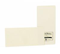 Rössler - Paper Royal, paquet de 20 cartes vierges DIN long, chamois