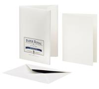 Rössler - Paper Royal Pochette de cartes 8 cartes et enveloppes Blanc