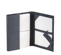 Rössler Papier 10261900201 - Echt Bütten - Chemise à papier à lettres avec 15 enveloppes DIN C6 et 15 papiers à lettres DIN A5, blanc