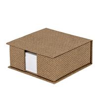 Rössler Papier 1312452600 - S.O.H.O. Porte-étiquette, dimensions : 11 x 11 cm, Special Line Hazelnut, 1 pièce