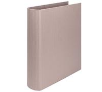 Rössler Papier 1316452495 Classeur A4 S.O.H.O. avec 4 anneaux, 5 cm d'épaisseur (Taupe)