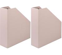 Rössler Papier 1318452580 - S.O.H.O. Porte-revues pour DIN A4, 8,5 x 26 x 31,5 cm, powder, 1 pièce (Lot de 2)
