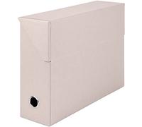 Rössler Papier 1319452583 - S.O.H.O. Boîte à archives, avec rabat latéral et trou de préhension, Powder, 9,5 x 33,5 x 25,5 cm, 1 pièce
