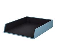 Rössler Papier 1335452150 - S.O.H.O. Corbeille de classement pour DIN A4, empilable, Denim, 1 pièce