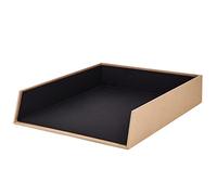 Rössler Papier 1335452620 - S.O.H.O. Corbeille de classement pour DIN A4, empilable, Kraft, 1 pièce, Force