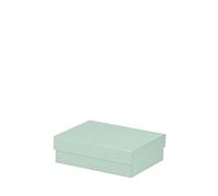 Rössler Papier 13401453655 - Boxline Carton rectangulaire, 140 x 190 x 60 mm, Mint, 1 pièce, Menthe