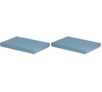 Rössler Papier 13521453150 - Boxline Carton rectangulaire, convient pour DIN A4, Denim, 1 pièce (Lot de 2)