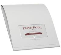 Rössler Papier 2002831170 - Paper Royal - Bloc-notes DIN A4, 40 feuilles, gris glacé nervuré