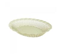 Roger Orfèvre Corbeille à pain 30 x 24 cm Blanc Vanille - Vintage