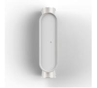 Roger Pradier Ibuk N°1 10°-10° Fassadenleuchte, blanc pur