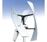 ROGHA Générateur d'éolienne 10000W/12000W 3 pales hélicoïdales Générateur d'énergie éolienne à axe Vertical Éolienne à Turbine éolienne avec contrôleur 10000W-24V