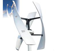 ROGHA Générateur Éolienne, Éolienne À Axe Vertical 10000W/12000W, Kit D'éolienne en Spirale à 3 Pales pour éolienne à Axe Vertical à UsageComplet Autoconsomation avec Contrôleur 10000W-48V
