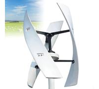 ROGHA Kit de Générateur d'éolienne 14 000 W (12 V - 220 V) - Éolienne Portable à 3 Pales avec Contrôleur, Équipement pour Systèmes d'énergie Solaire et Éolienne 48V
