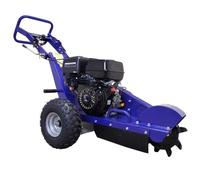 MonsterShop Fraiseuse de souches essence T-Mech 15 ch – Moteur 4T, roues pneumatiques acier, poignée