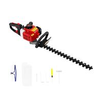 ROGONPDK Taille-haie professionnel à essence 22,5 CC 0,65 kW / 0,90 CV | Taille-haie moteur | Sécateur à 2 temps 9000 tr/min à essence | Pour parcs et jardins