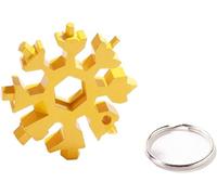 ROHCGHC Outil multifonction Snowflake, tournevis, clé(Unique Colour)