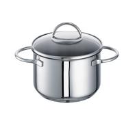 ROHE Germany Cocotte en acier inoxydable Ravenna, 16 cm, environ 2,00 litres, avec couvercle
