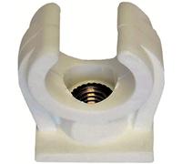 rohrfix-24 Pince à Tube Pinces Clips FGRS Collier isophonique Blanc Simple Lot de 10