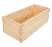 ROJAPLAST Jardinière double géante 120 X 50 X 40 cm Bois de pin 48/21
