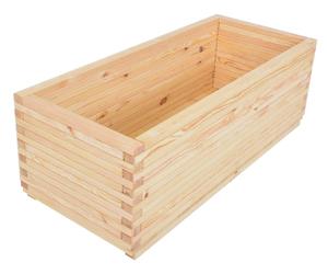 ROJAPLAST Jardinière double géante 120 X 50 X 40 cm Bois de pin 48/21