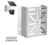 ROKOLOOM Support Universel en acier inoxydable pour Caméras de Surveillance, Support réglable avec 3 boucles, Support pour Caméra de Sécurité CCTV, dôme PTZ, Point d'accès AP, Client CPE