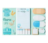 ROKZELT Feuilles Super Sticky Notes, Blocs Grandes Sticky Notes, Feuillets Autocollants Claires, pour l'école, la Maison, le Bureau, Notes Super Adhésives, Prise de Notes, pour infirmière