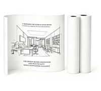 Rôle de papier blanc pour dessin, 61 cm x 45,72 m, idéal pour les travaux manuels