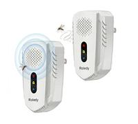 Roledy® Répulsif Moustiques Ultrasons Puissant, Appareil Ultrason pour Nuisible et Anti Souris et Rats, 3 Modes sans Produit Chimique ni Bruit, Prise Anti Insectes Intérieur, Lot de 2
