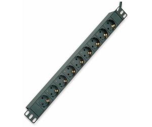 ROLINE 19071621 power extension 2 m 9 AC outlet(s) Indoor Black