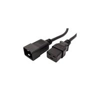 Roline - Rallonge de câble d'alimentation - IEC 60320 C19 pour IEC 60320 C20 - CA 250 V - 2 m - noir