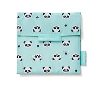 Roll'eat ® | Porte-sandwich réutilisable, sac écologique sans BPA, porte-sandwich Panda - Snack'n'Go Duo Animals