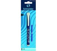 Roller à cartouche - SCHNEIDER - Easy assorti - 1 pièce + 2 cartouches - Couleur aléatoire - Rechargeable