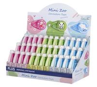 Roller correcteur 'Mini Zoo' 5mm x 6m, présentoir