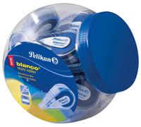 Roller correcteur Pelikan blanco Mini dans un verre