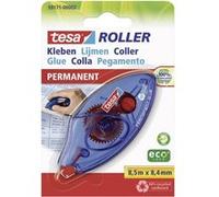 tesa Colle roller jetable permanente ergonomique – ruban 8,4 mm x 8,5 m, plastique emballage recyclé