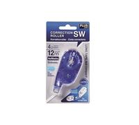Plus Japan Roller De Correction Lateral Rechargeable Sw 12m X 4.2mm Bleu