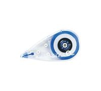 Roller de Correction Mini 7m x 5mm Jetable Bleu