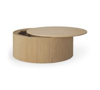 Roller Max table basse chêne Ø80cm Ethnicraft - 5404023627704